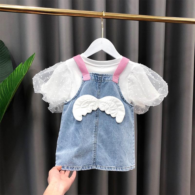 WINGS MADE DENIM DUNGAREE