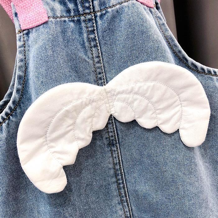WINGS MADE DENIM DUNGAREE