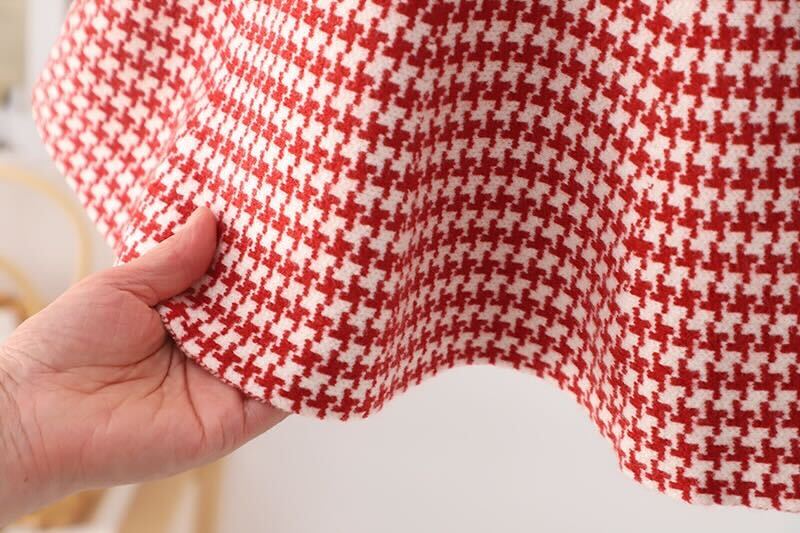 Herringbone winter dress