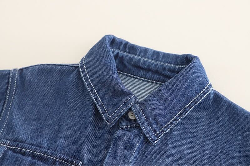 denim co-ord with t-shirt