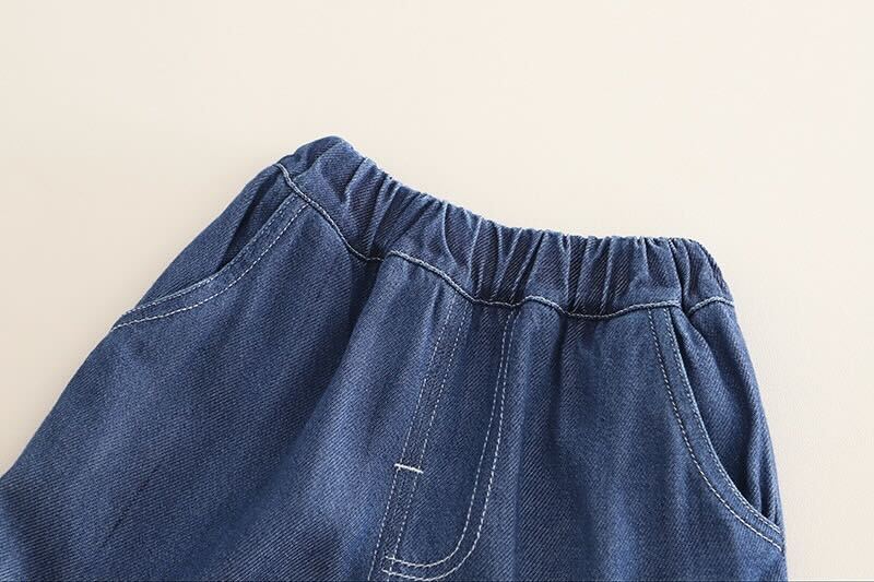 denim co-ord with t-shirt