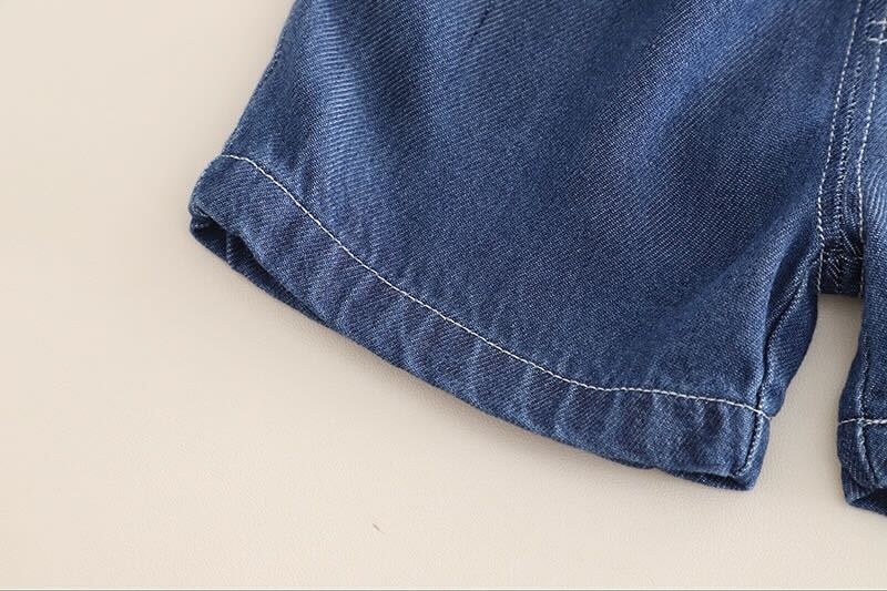 denim co-ord with t-shirt