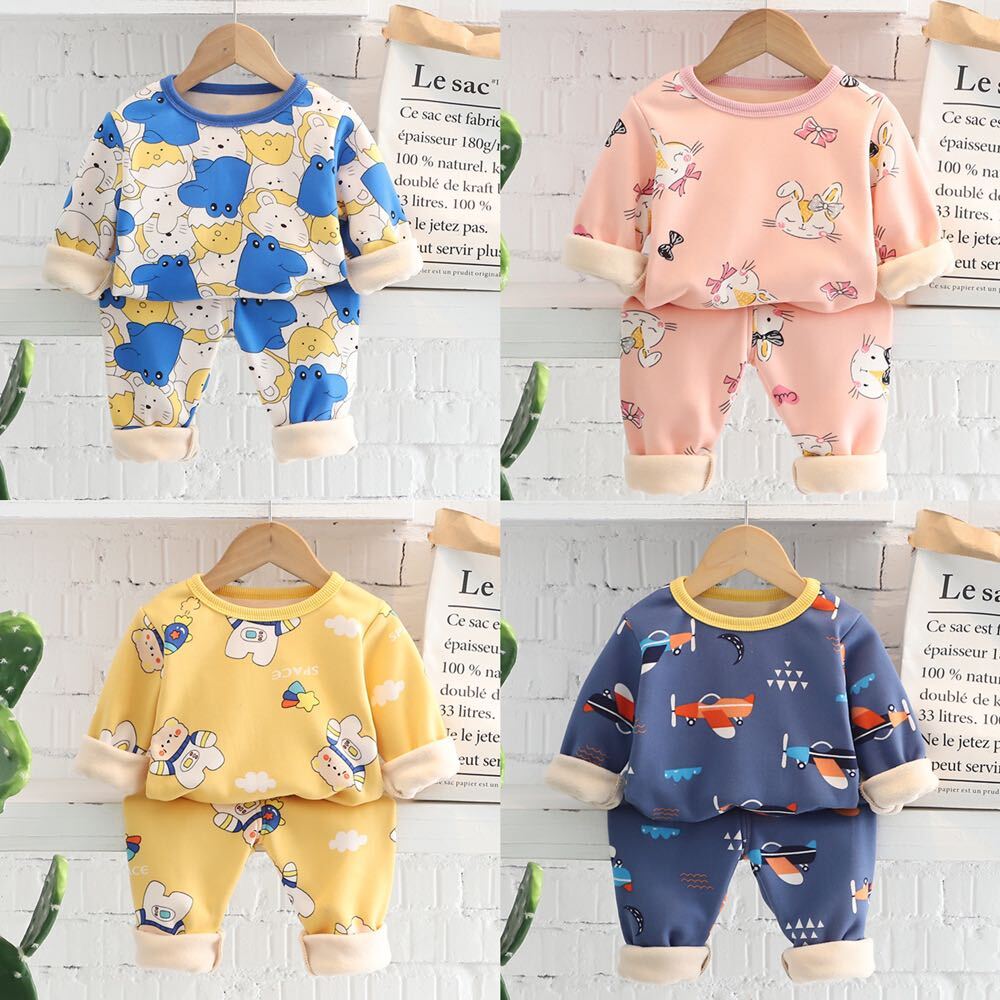 Printed winter dailywear co-ord sets