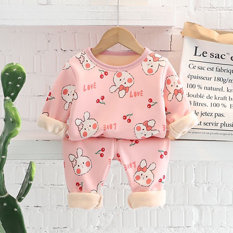 Printed winter dailywear co-ord sets