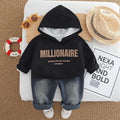 Millionaire hoodie and denim set
