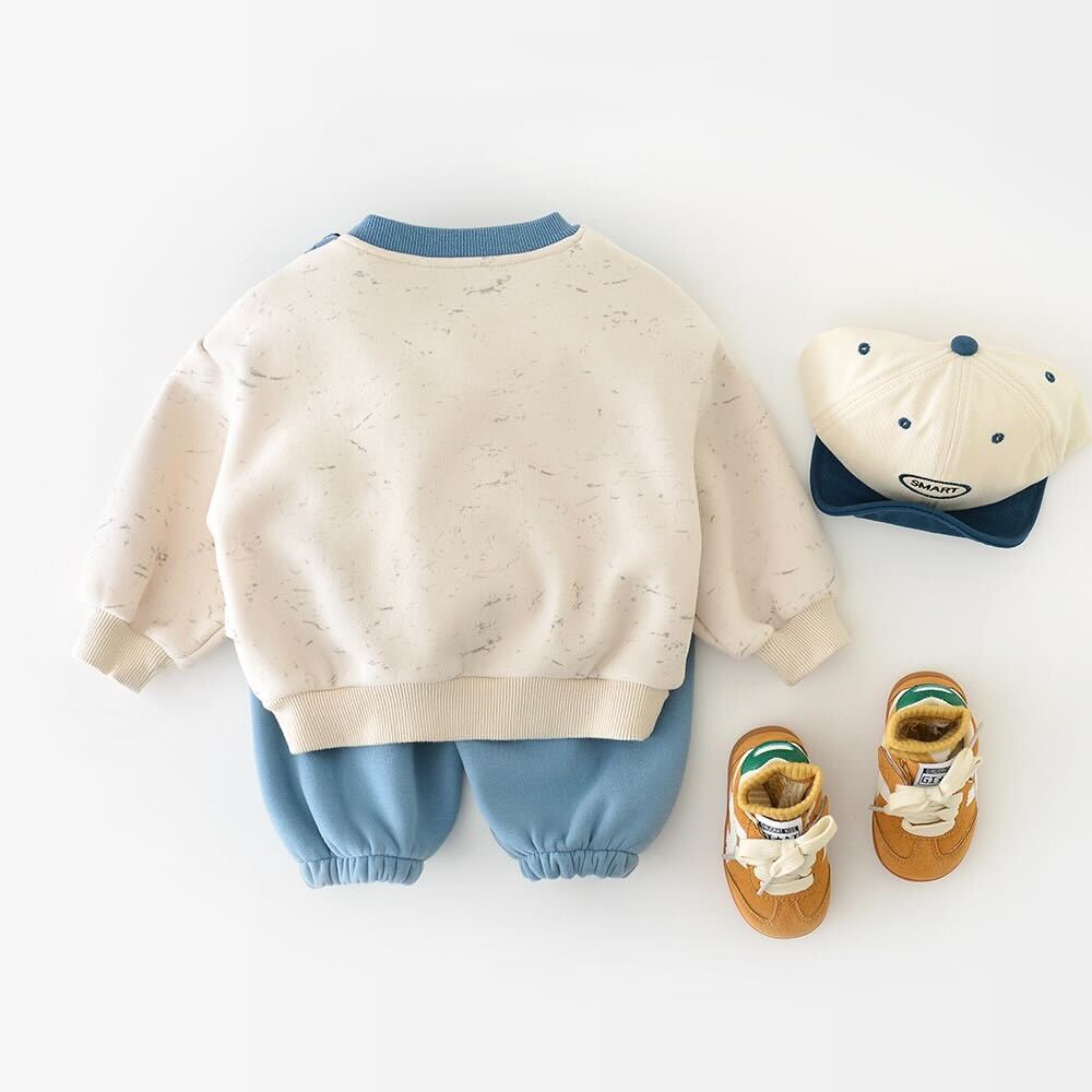 Dino sweatshirt and pants winter premium set