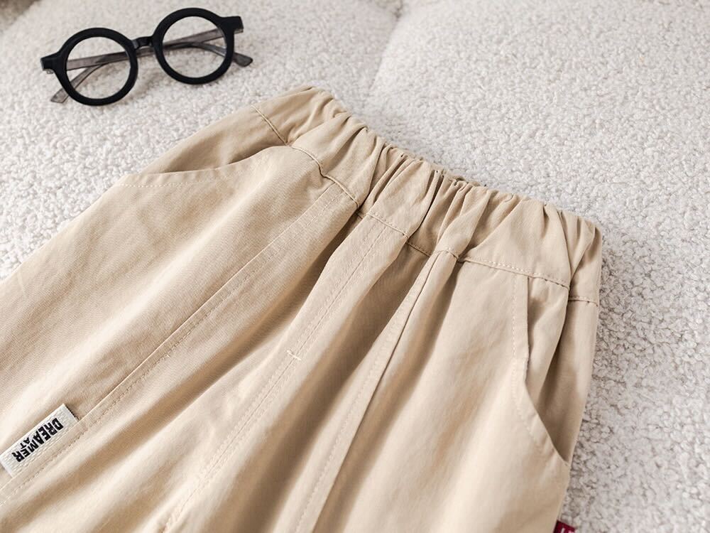 Denim shirt and pants with cardigan