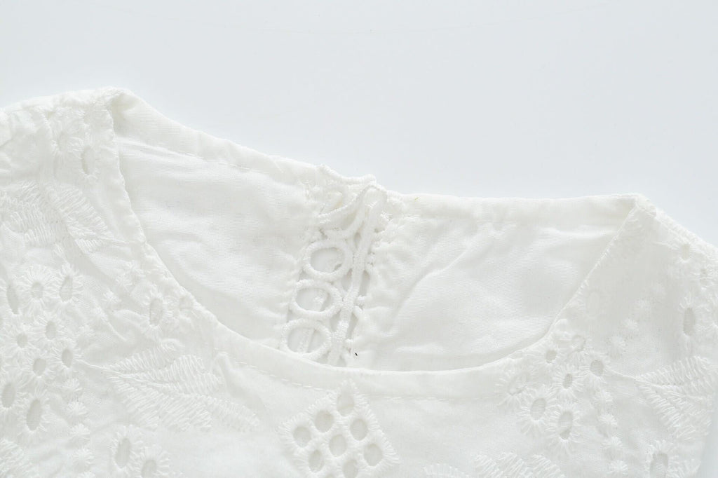 Eyelet summer set