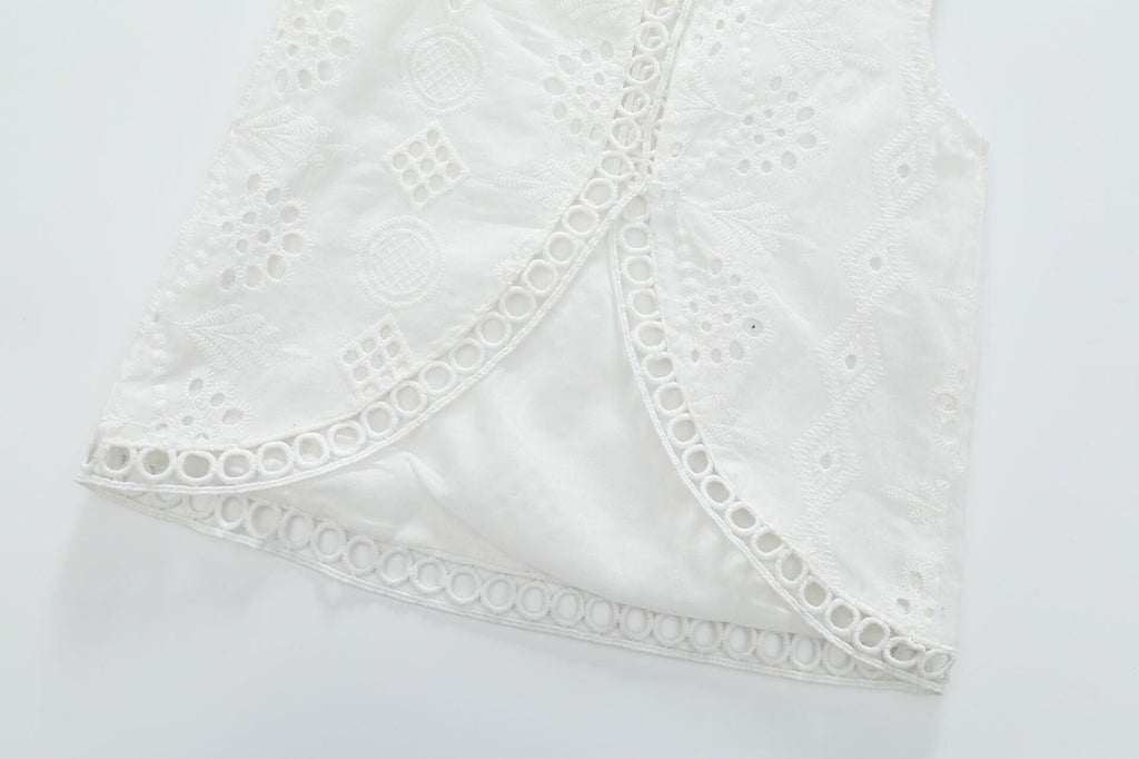 Eyelet summer set
