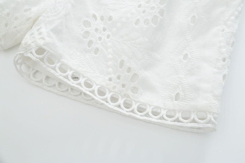 Eyelet summer set