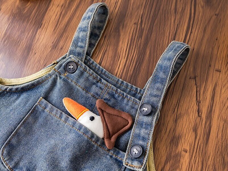 Duck dungaree set