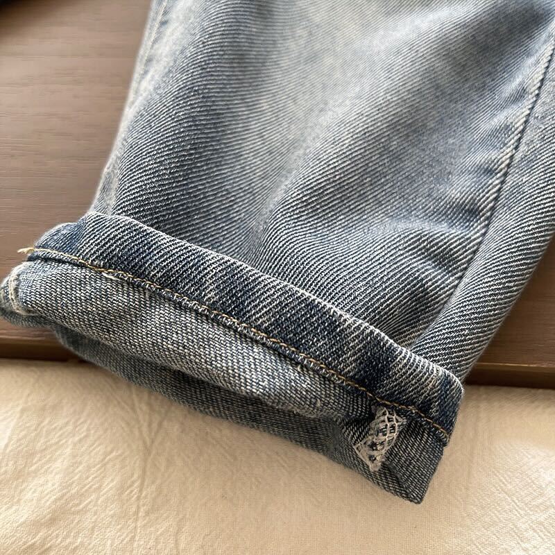 Embroidered sweater shirt and denim 3 piece set