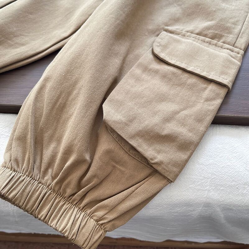 Sweater shirt and cargo pants 3 piece set