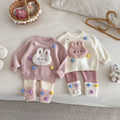 Pom Pom sweater and pants winter set