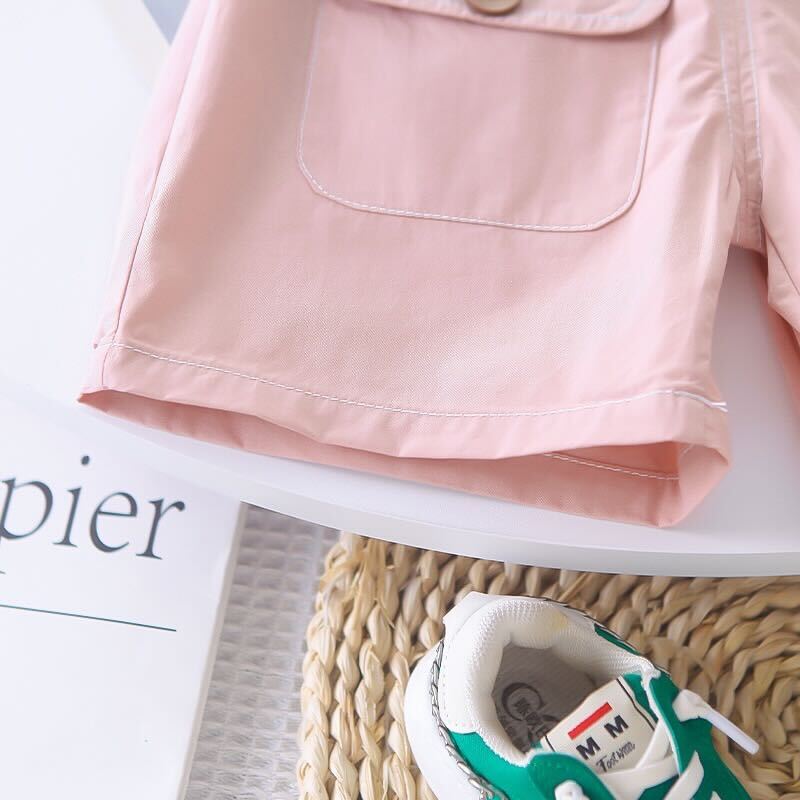 Printed Shirt and shorts set