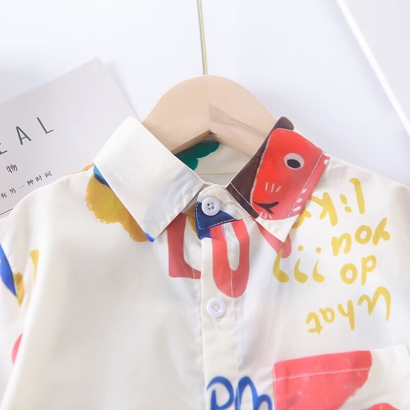 Printed Shirt and shorts set