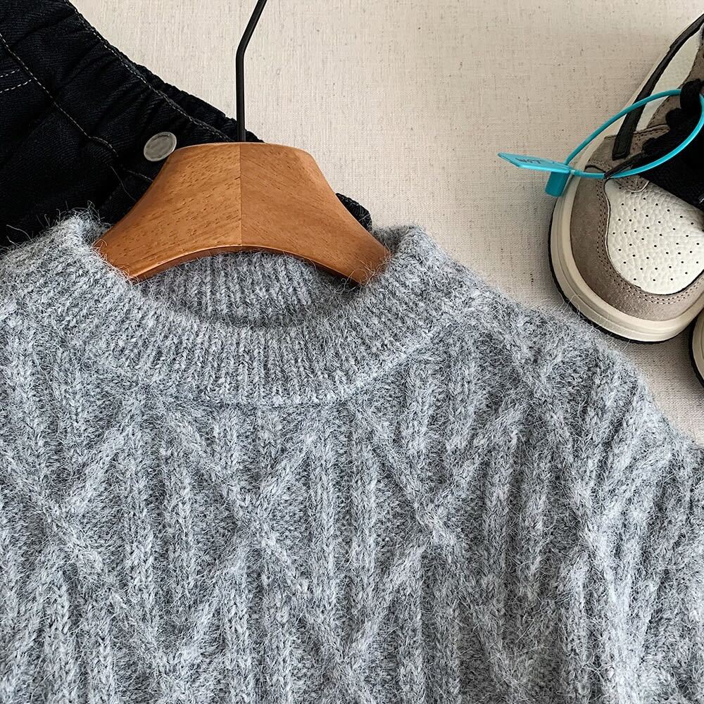 Diamond winter sweater