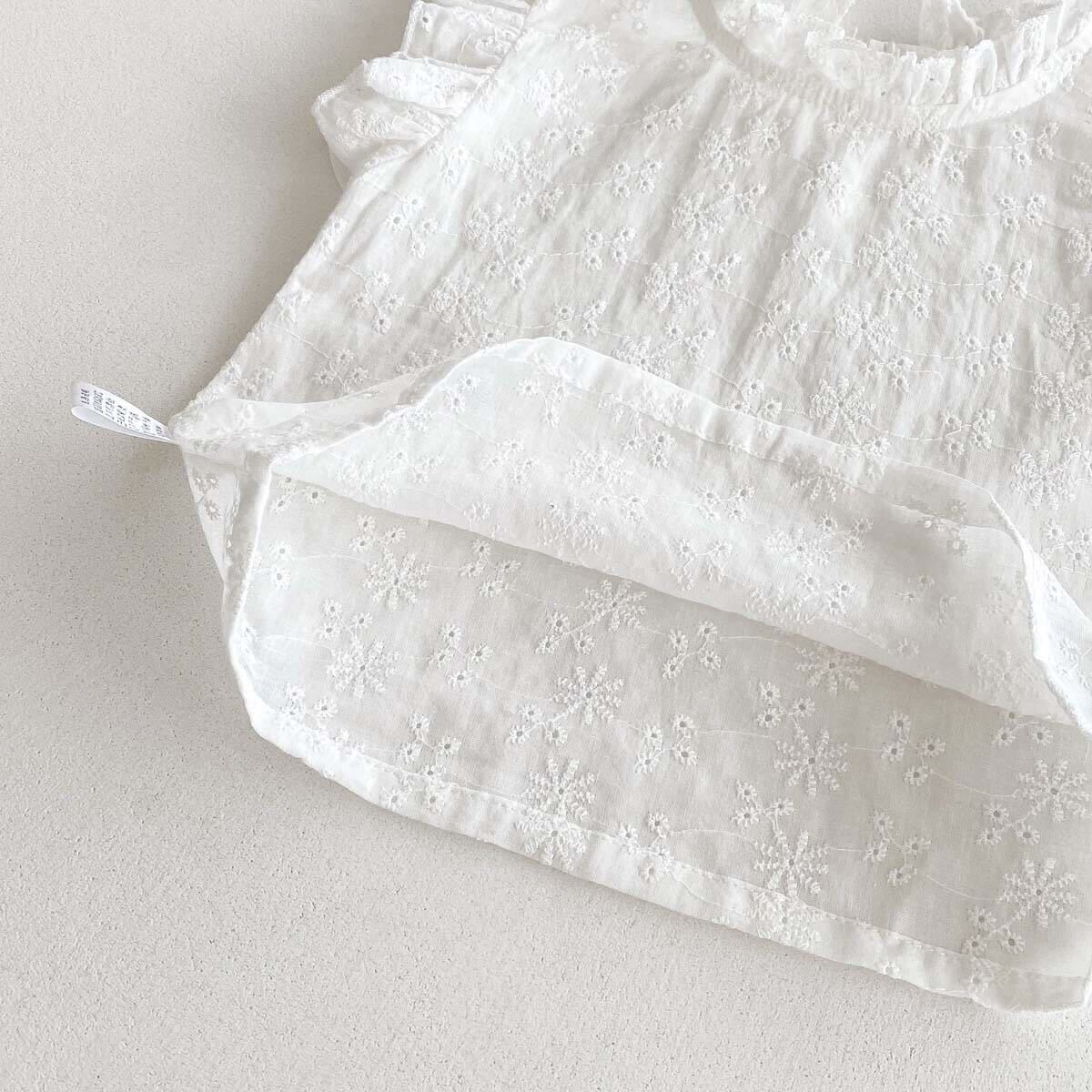 Lace top and shorts set