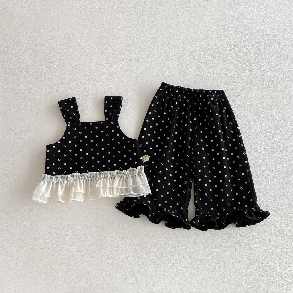 Polka dot three piece set