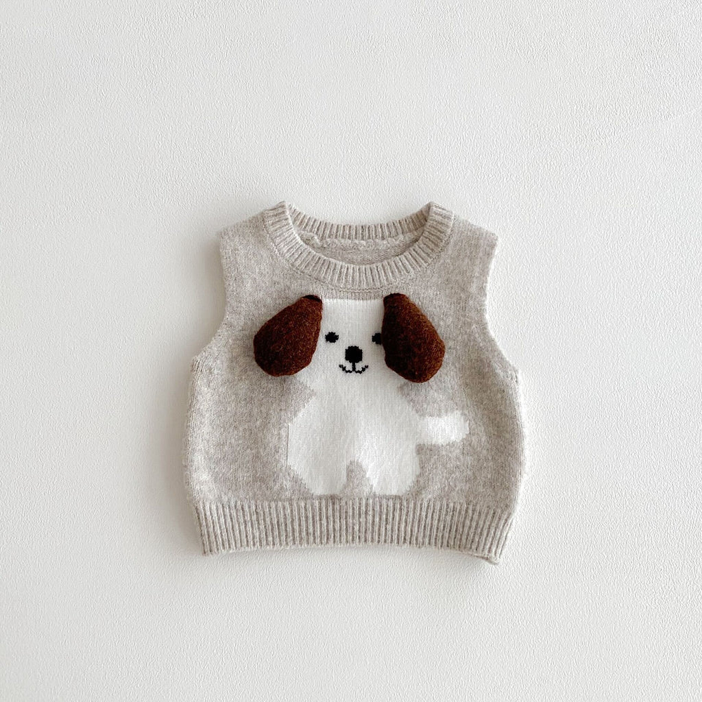 Dog sweater three piece set
