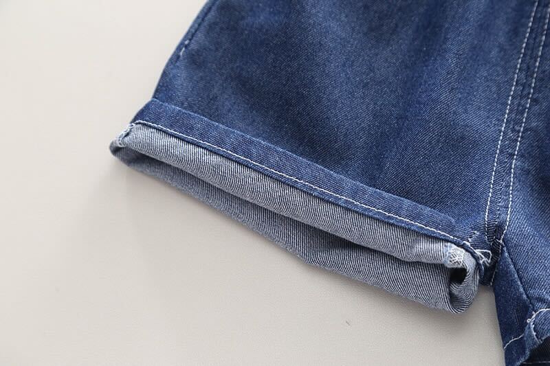 Denim vest summer set