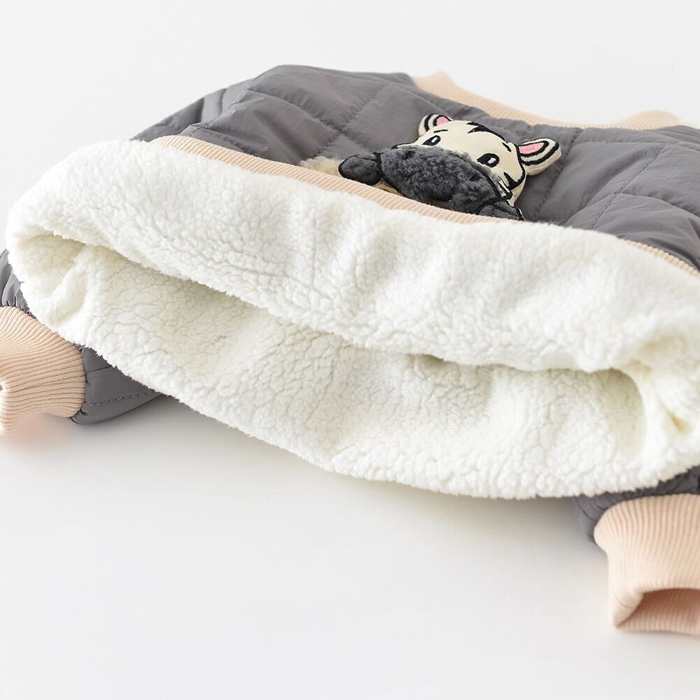 Cow winter fluffy set