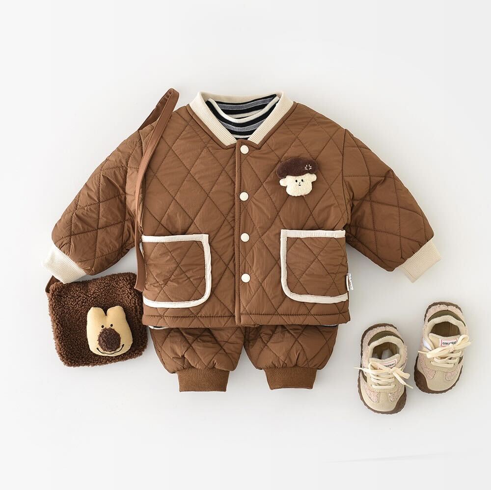 Puffer winter fluffy set