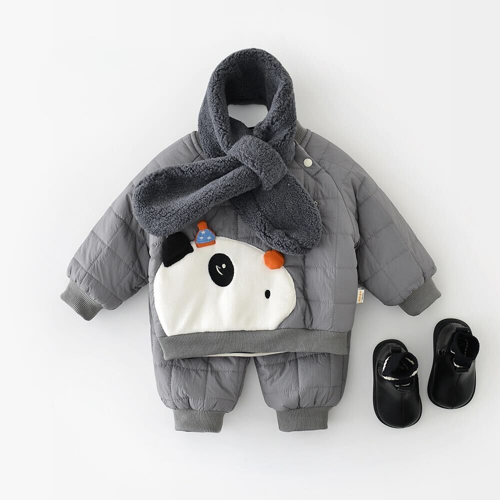 Bear winter fluffy set