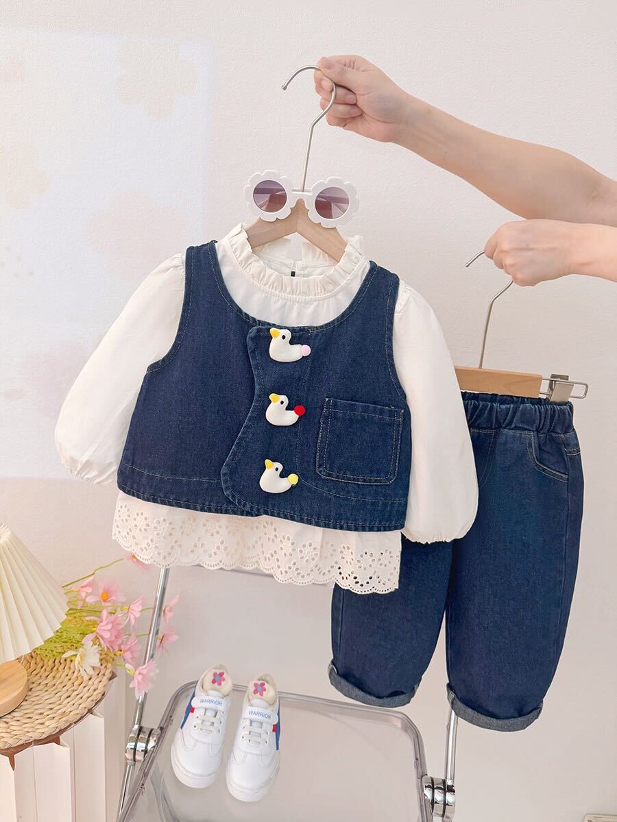 Duck made denim winter set