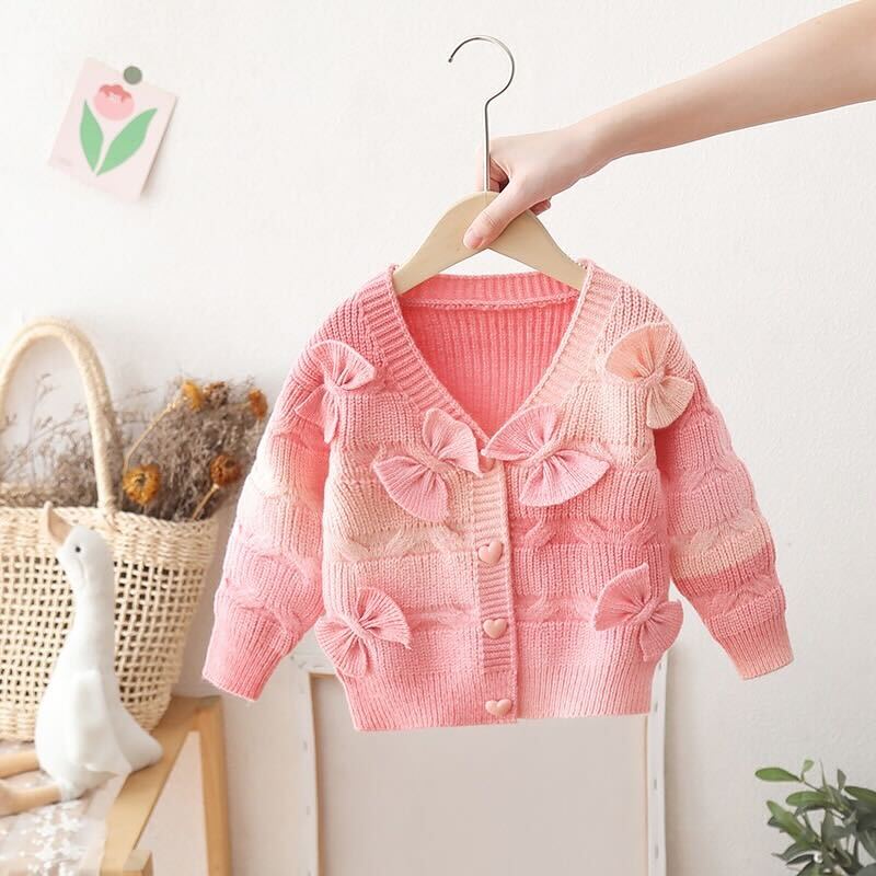 Heart button cardigan