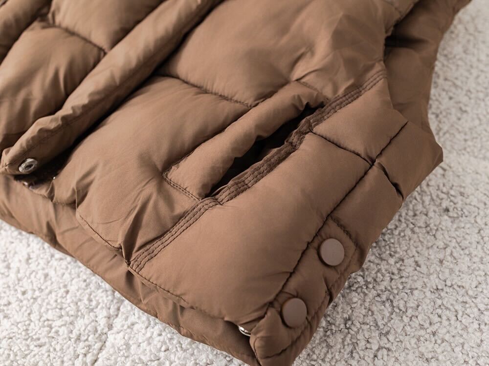 Puffer jacket three piece set