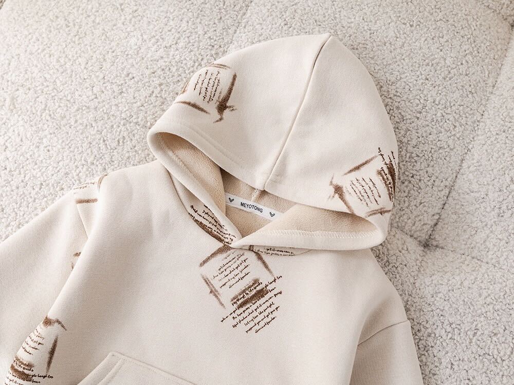 Puffer jacket three piece set