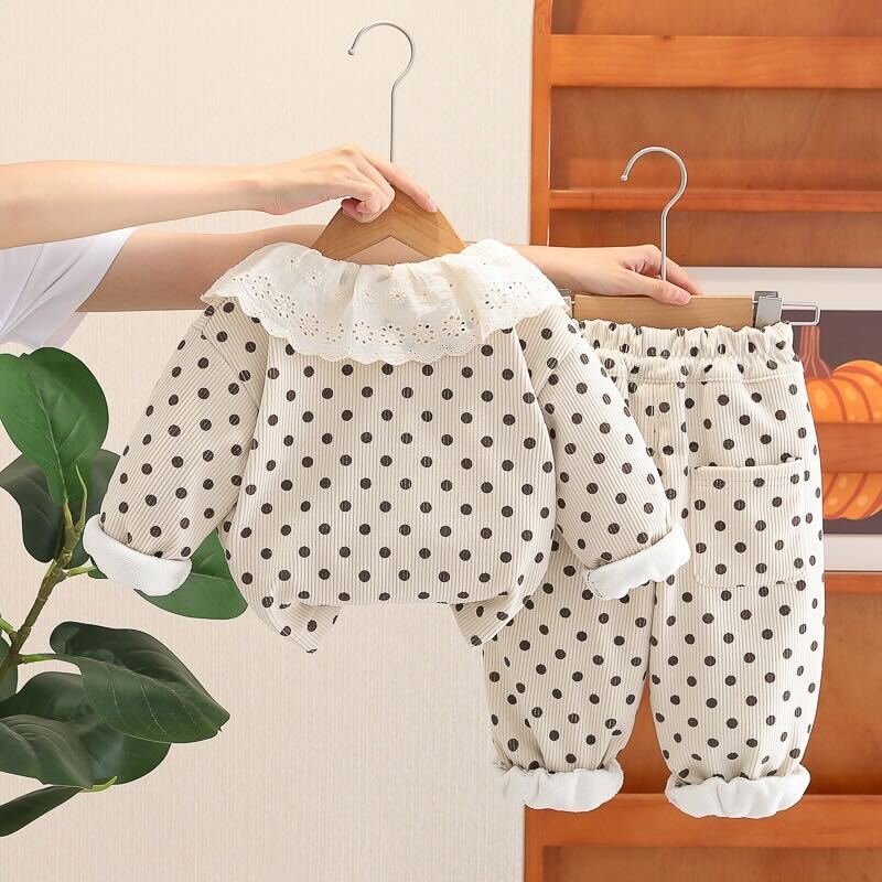 Corduroy sunflower winter set