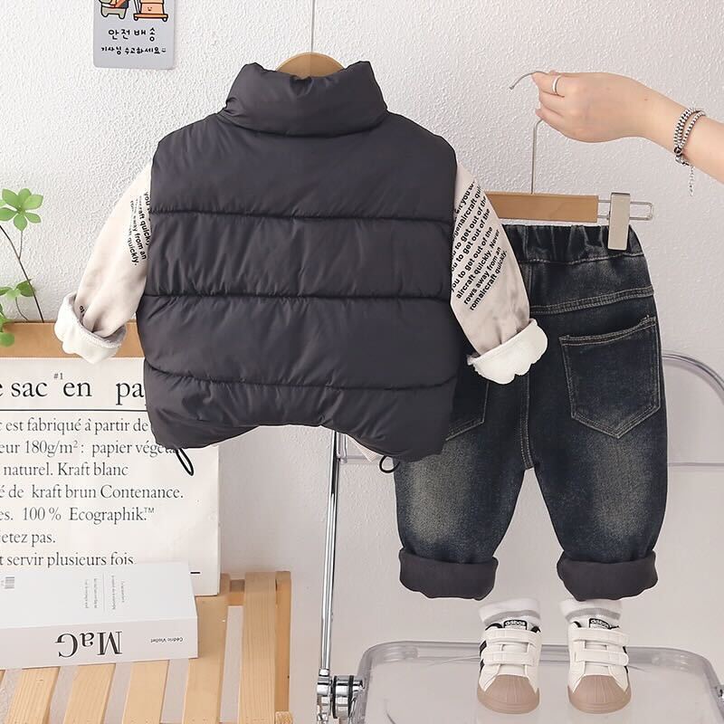 Puffer jacket 3 piece set