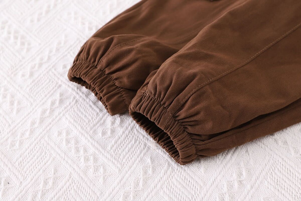 Side button sweater set