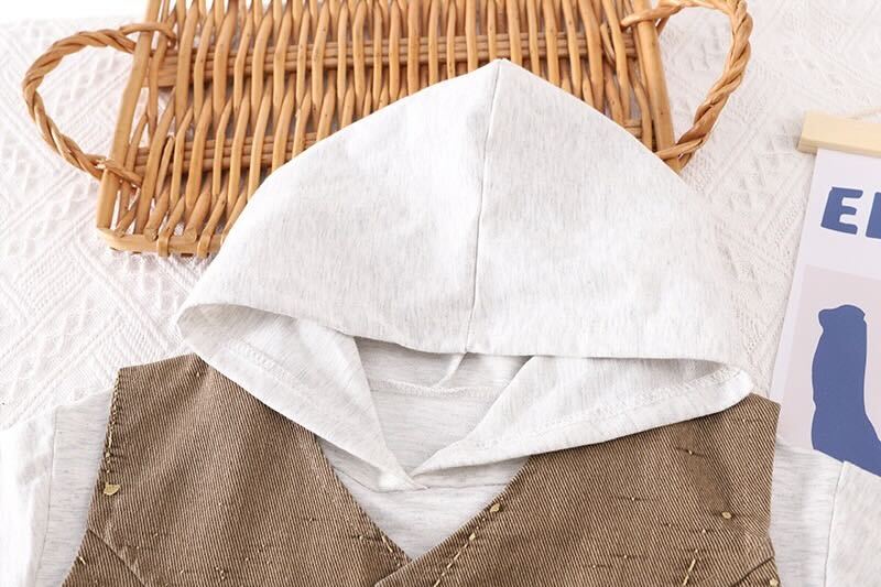 Hooded three piece set