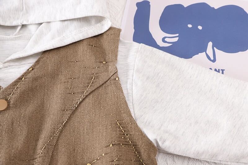 Hooded three piece set