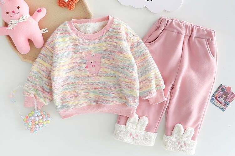 Teddy fleece winter set