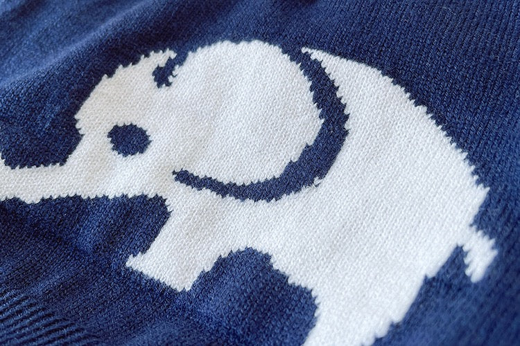 Elephant sweater winter set