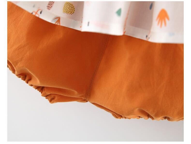 Frill sleeve bloomer set