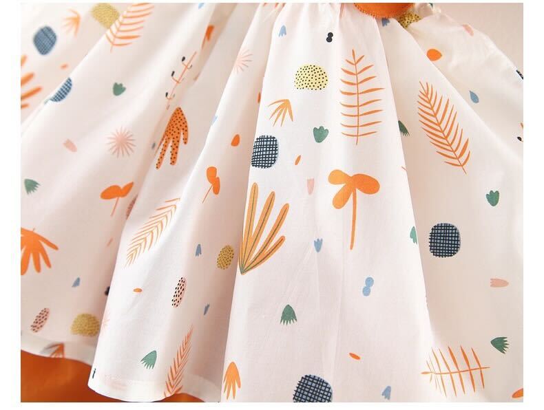 Frill sleeve bloomer set